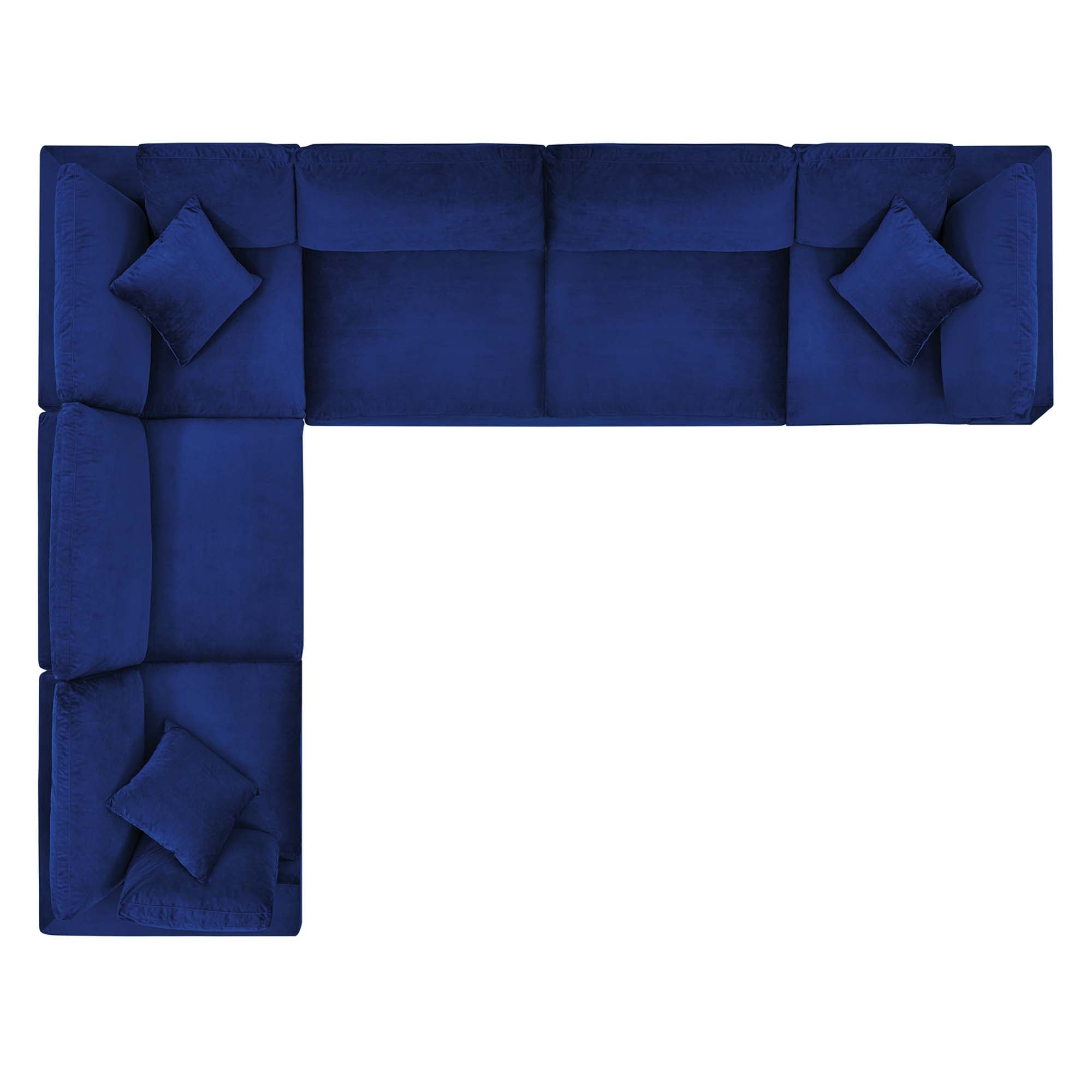 Commix Extra Large Corner Sectional by Modway