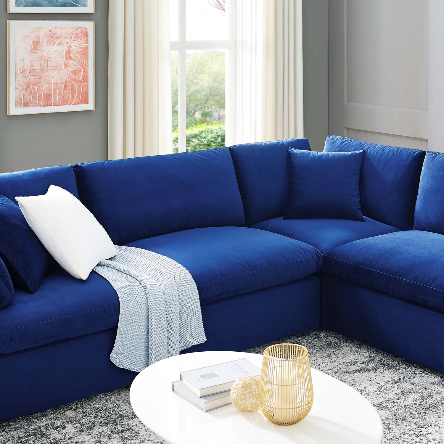 Commix U Shaped Sectional by Modway