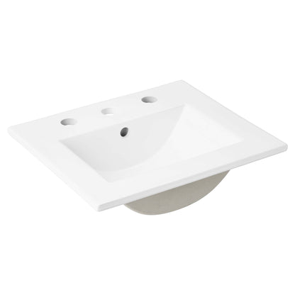 Steamforge Bathroom Vanity Basin Included by Modway