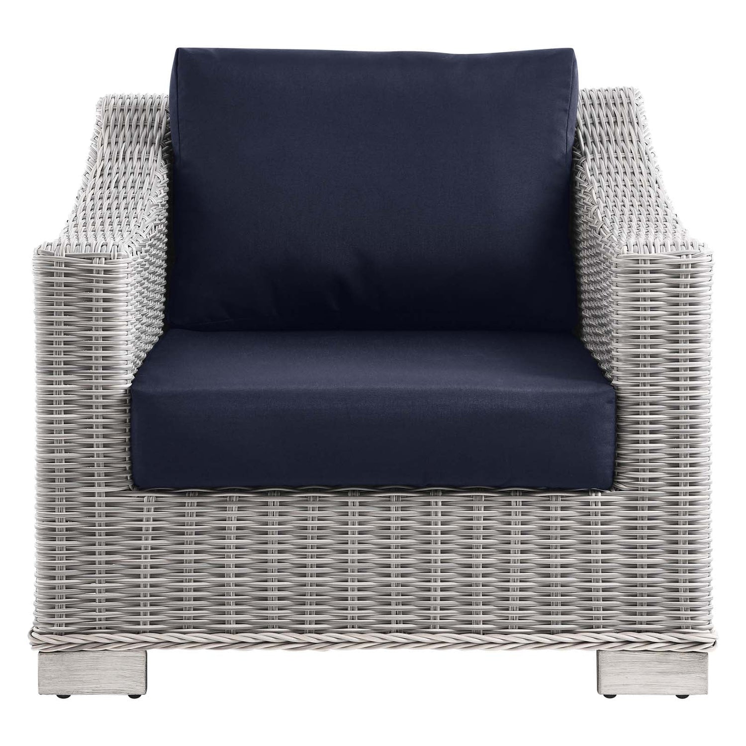 Conway Outdoor Patio Wicker Rattan Armchair By HouseBean