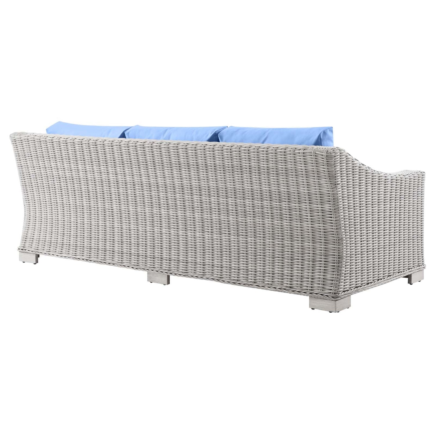 Conway Outdoor Patio Wicker Rattan Sofa By HouseBean