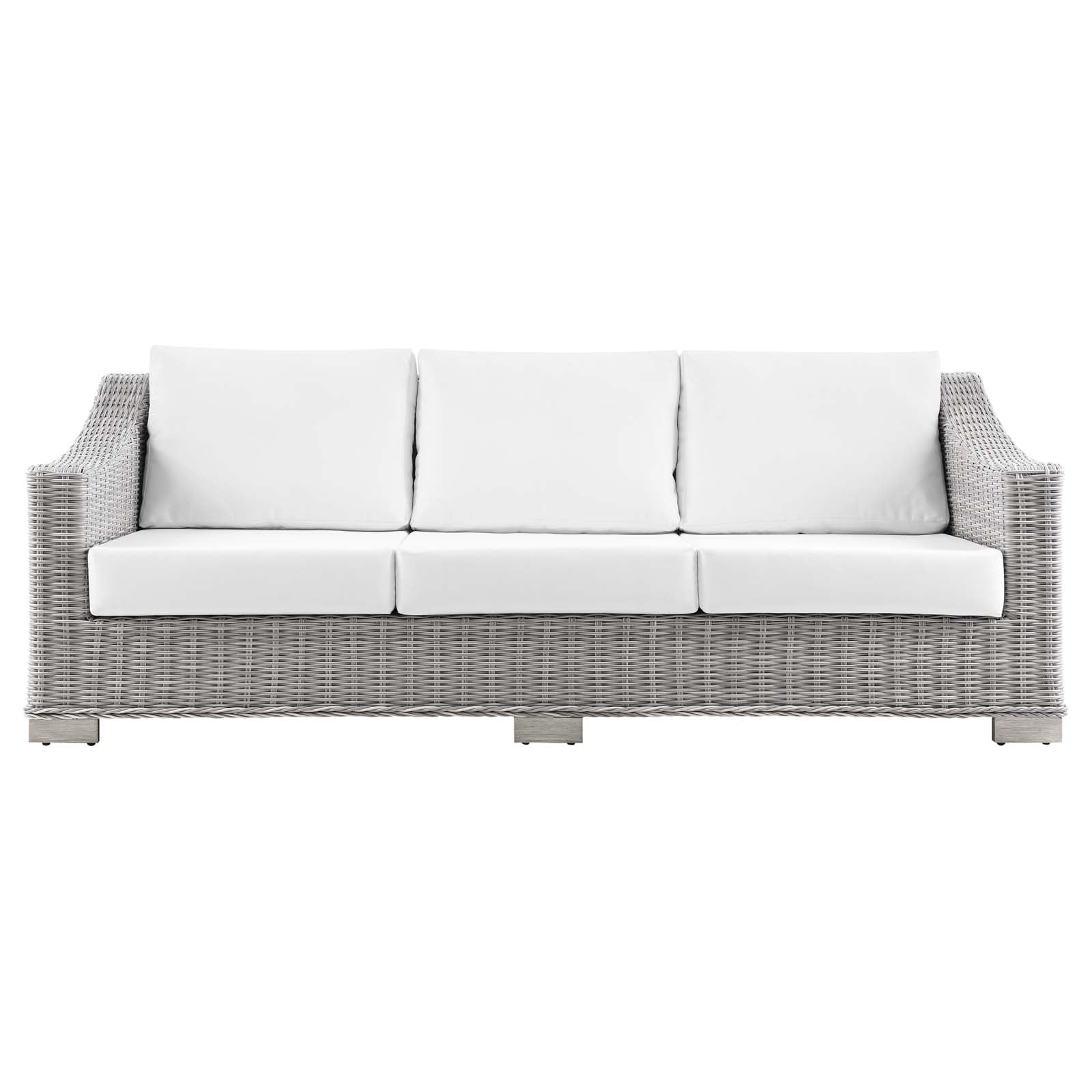 Conway Outdoor Patio Wicker Rattan Sofa By HouseBean