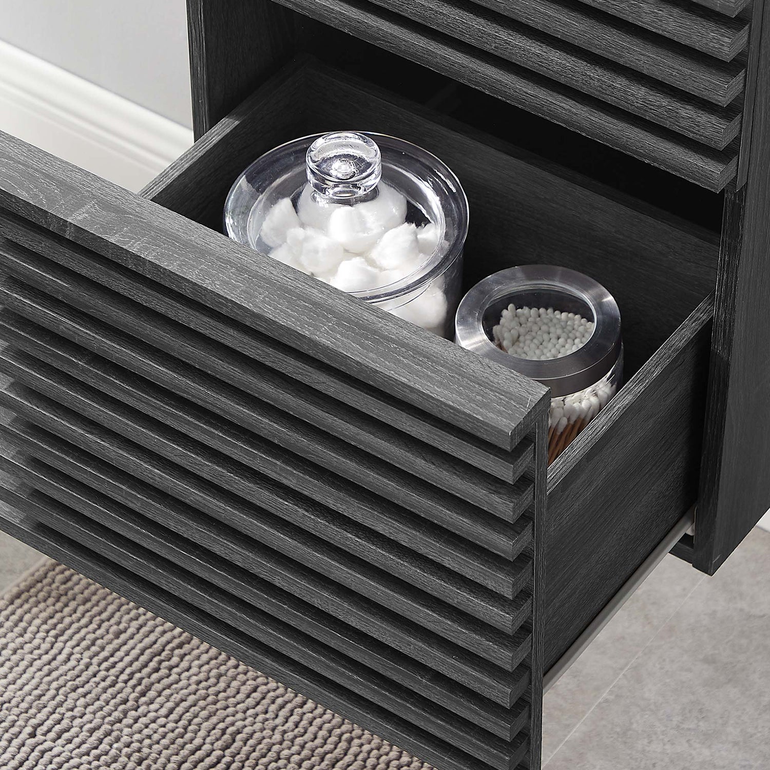 Render Wall-Mount Bathroom Cabinet Basin Not Included by Modway