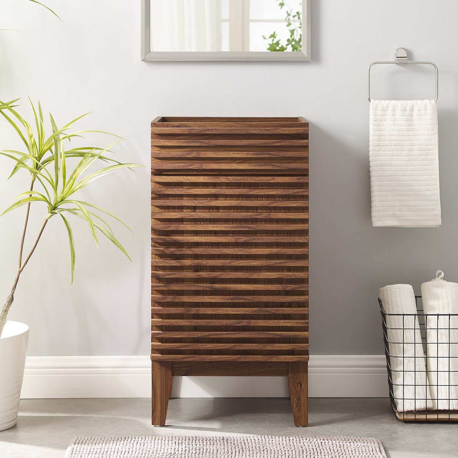 Render 18&quot; and 24&quot; Bathroom Cabinets Basin Not Included by Modway