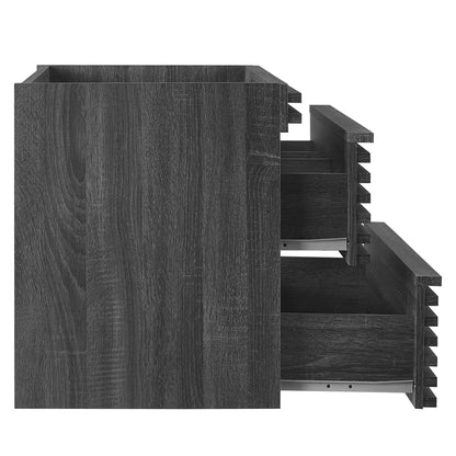Render Wall-Mount Bathroom Cabinet Basin Not Included by Modway