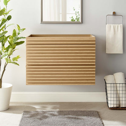 Render Wall-Mount Bathroom Cabinet Basin Not Included by Modway