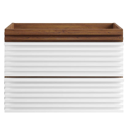 Render Wall-Mount Bathroom Cabinet Basin Not Included by Modway