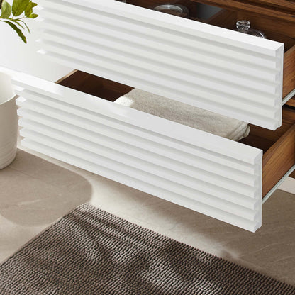 Render Wall-Mount Bathroom Cabinet Basin Not Included by Modway