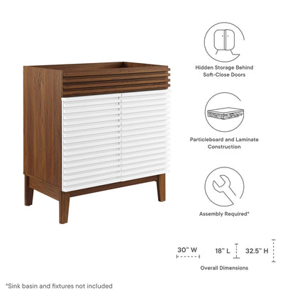 Render 30&quot; and 36&quot; Bathroom Cabinets Basin Not Included by Modway