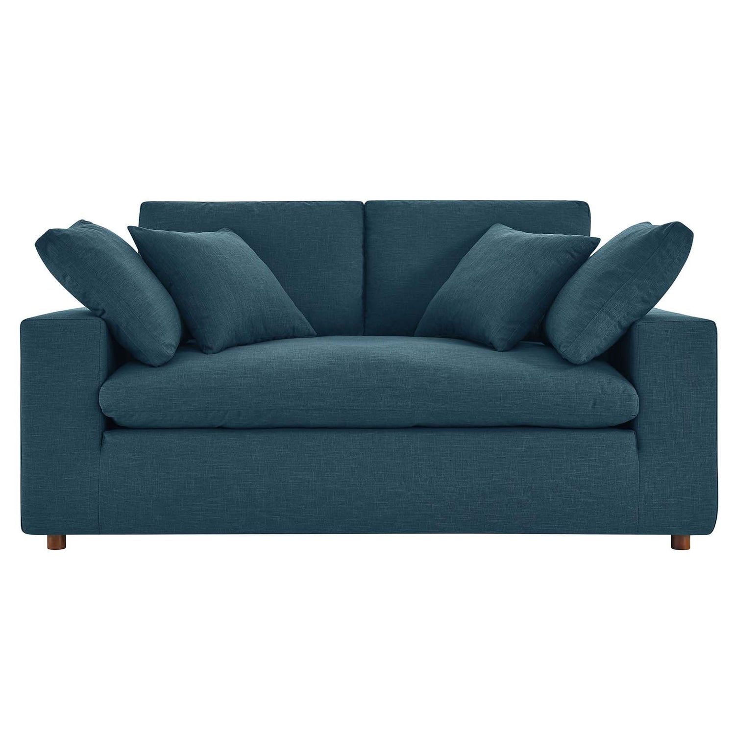 Commix Down Filled Overstuffed Loveseat By HouseBean