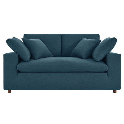 Commix Down Filled Overstuffed Loveseat By HouseBean