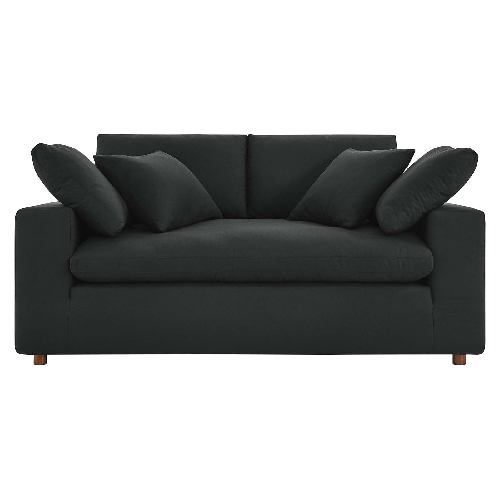 Commix Down Filled Overstuffed Loveseat By HouseBean