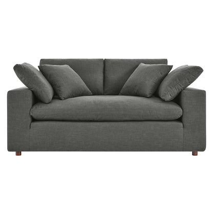 Commix Down Filled Overstuffed Loveseat By HouseBean