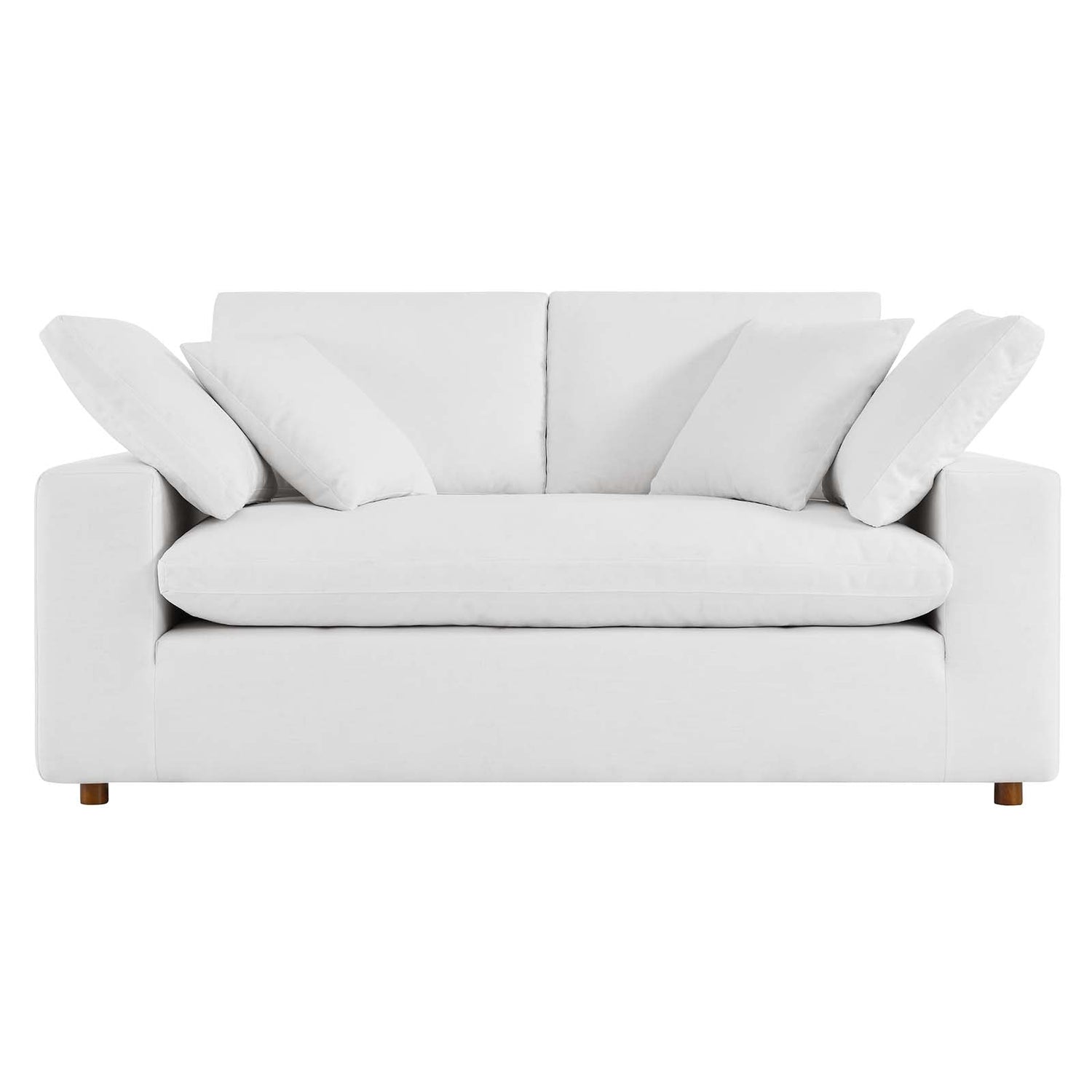 Commix Down Filled Overstuffed Loveseat By HouseBean