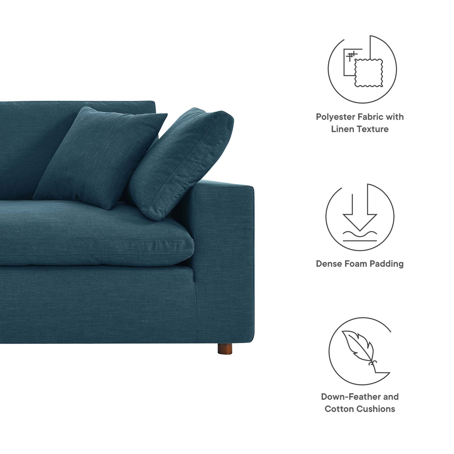 Commix Single Sofa by Modway