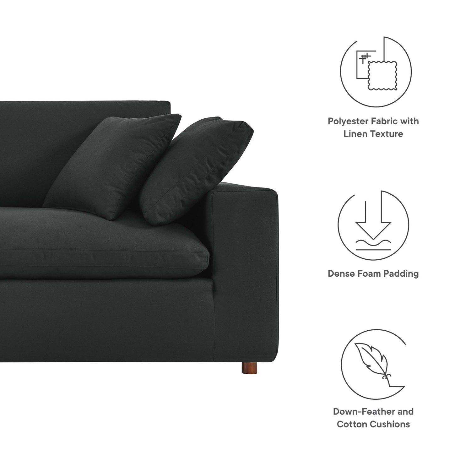 Commix Single Sofa by Modway