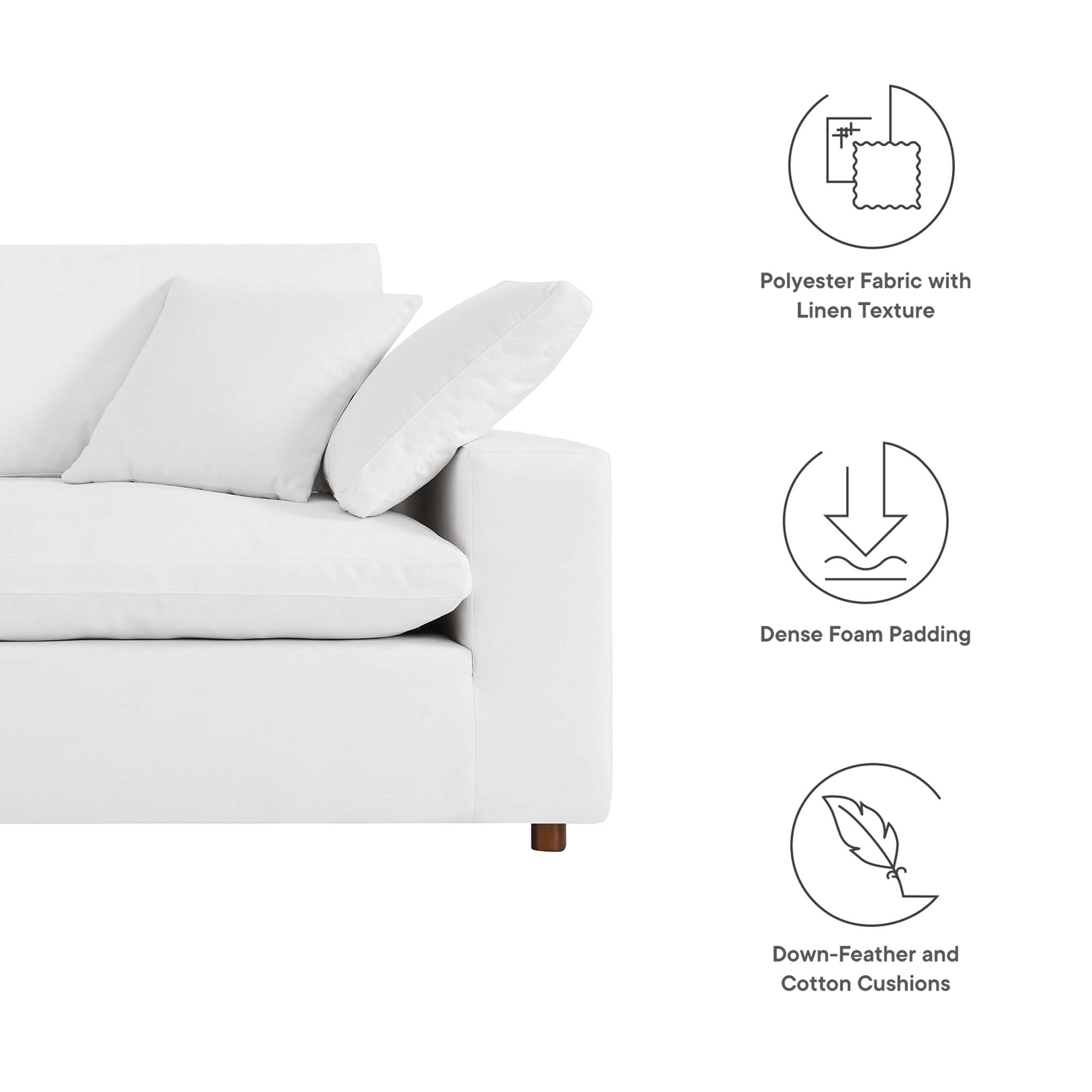 Commix Single Sofa by Modway