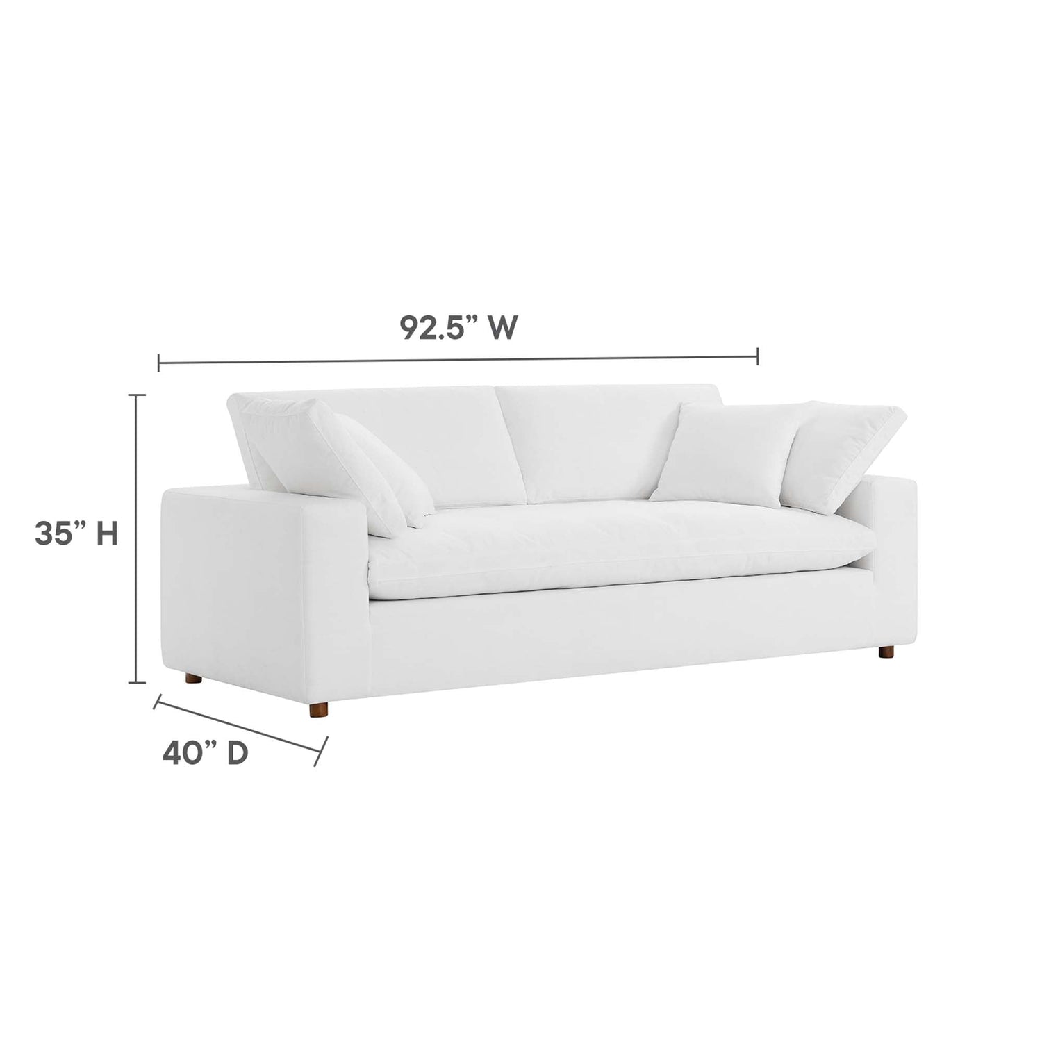 Commix Single Sofa by Modway