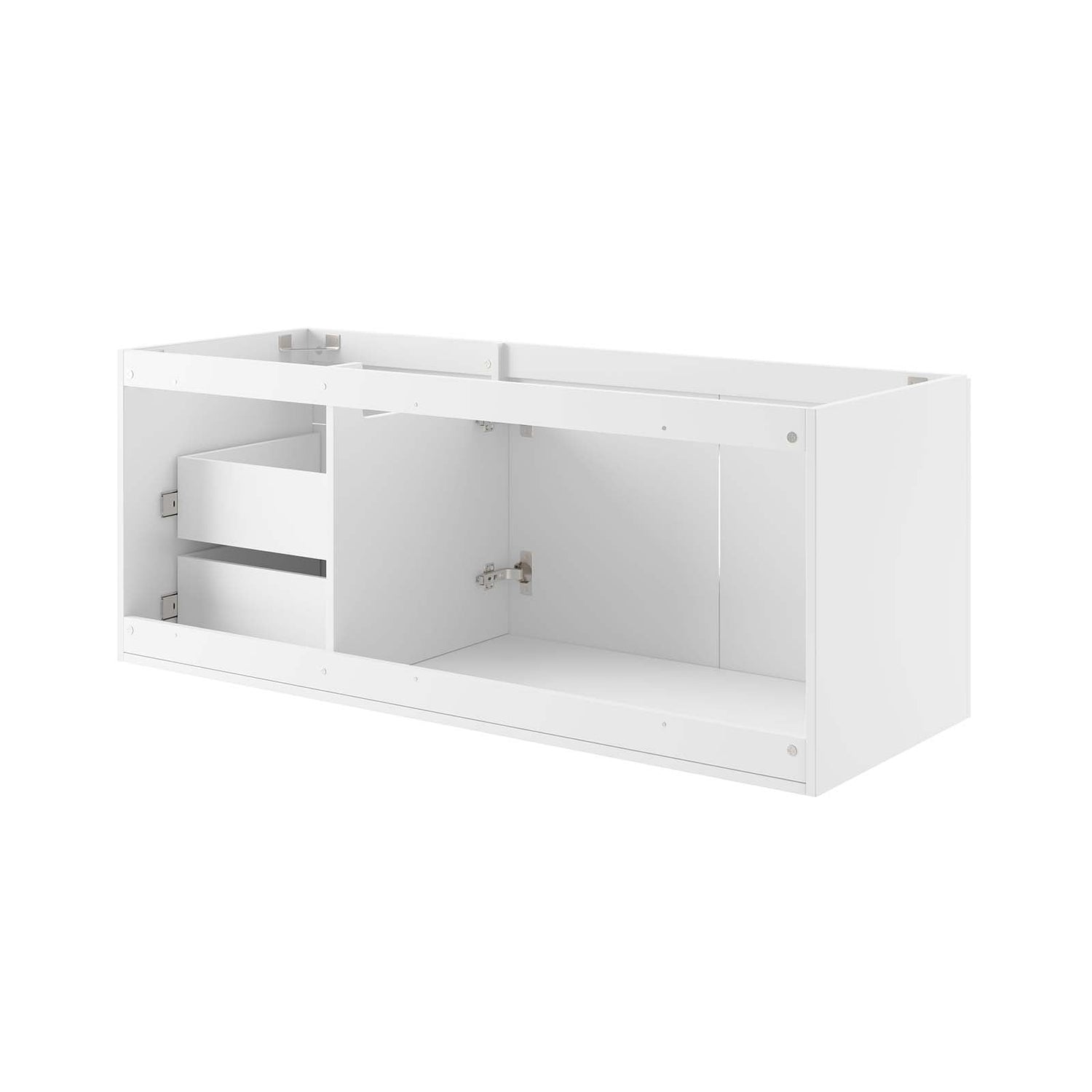 Vitality 48&quot; Double or Single Sink Compatible (Not Included) Bathroom Vanity Cabinet By HouseBean