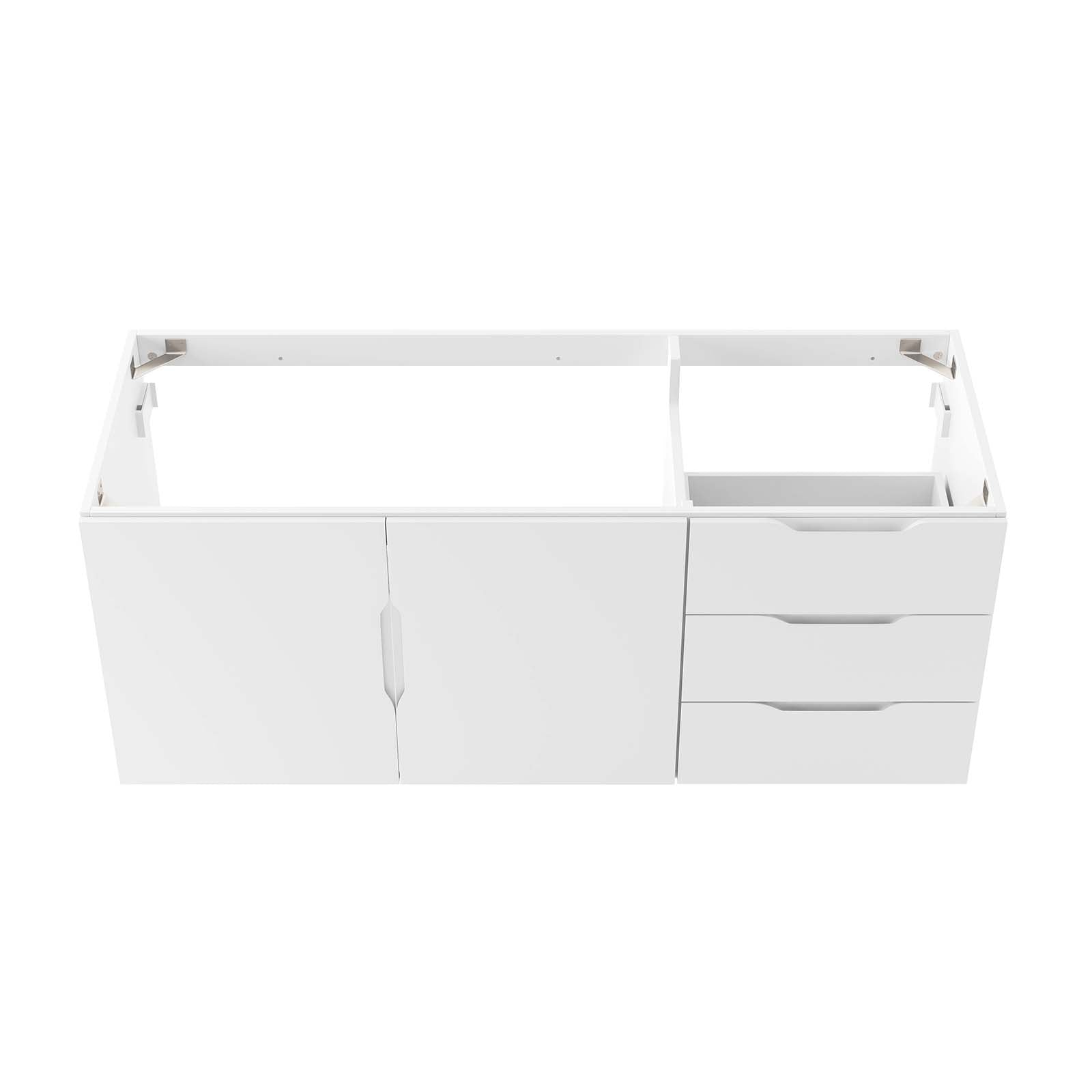 Vitality 48&quot; Double or Single Sink Compatible (Not Included) Bathroom Vanity Cabinet By HouseBean