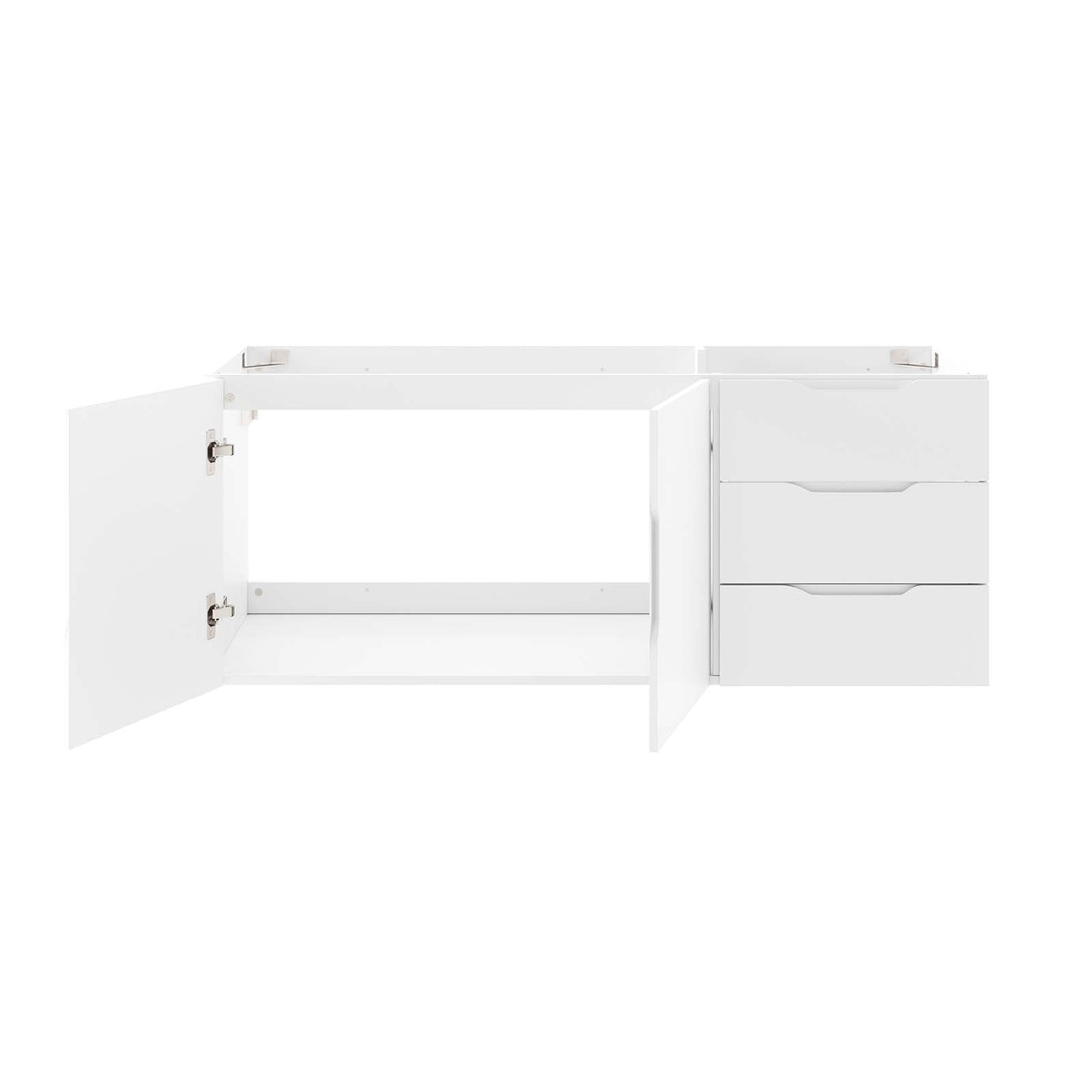 Vitality 48&quot; Double or Single Sink Compatible (Not Included) Bathroom Vanity Cabinet By HouseBean