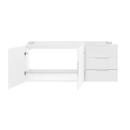 Vitality 48&quot; Double or Single Sink Compatible (Not Included) Bathroom Vanity Cabinet By HouseBean