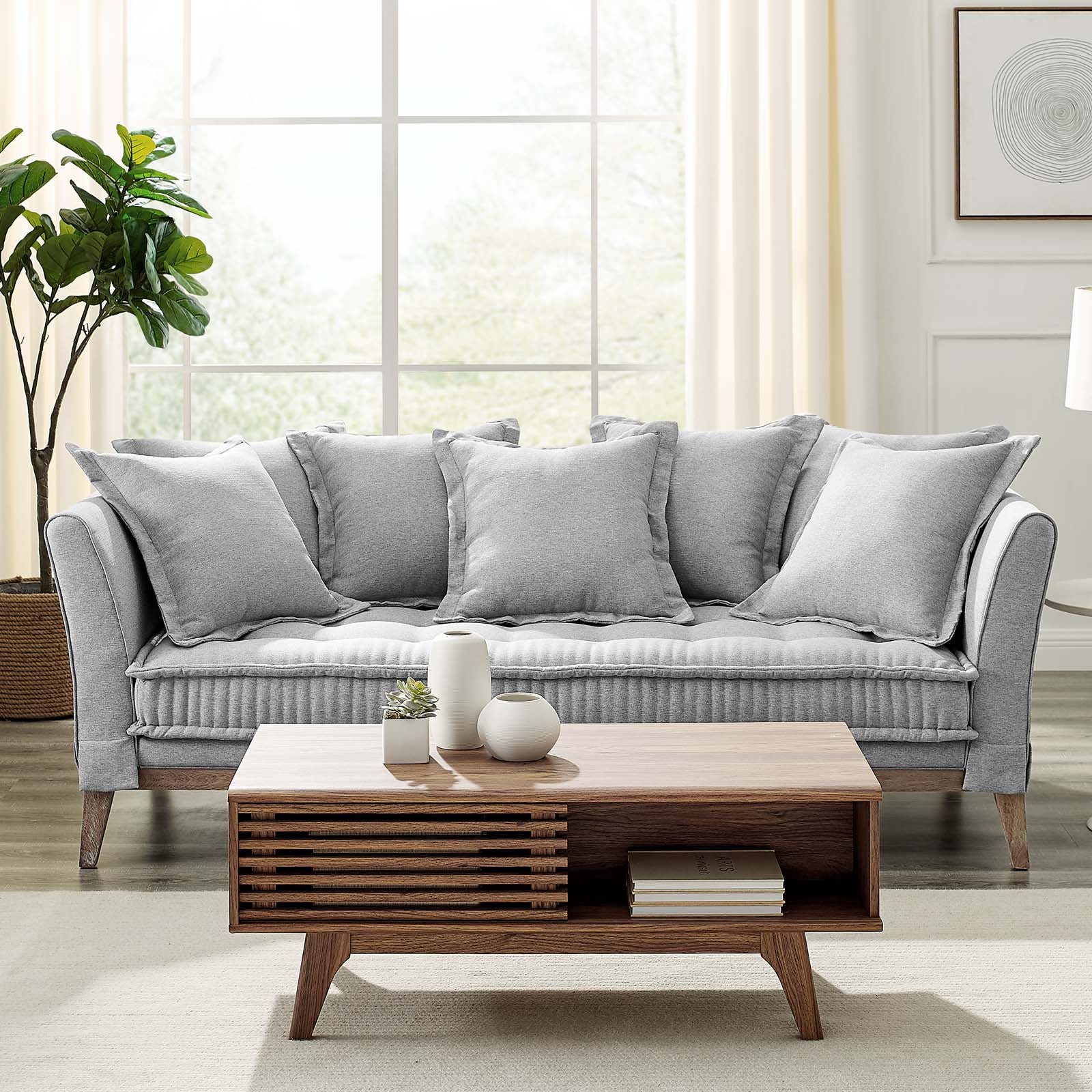 Rowan Fabric Sofa By HouseBean