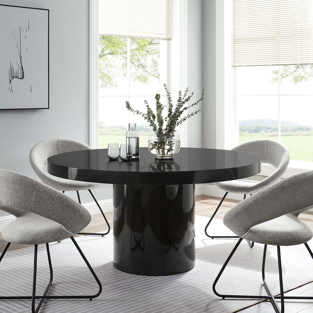 Gratify 60&quot; Round Dining Table by Modway