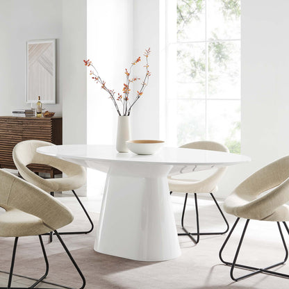 Provision 75&quot; Oval Dining Table by Modway
