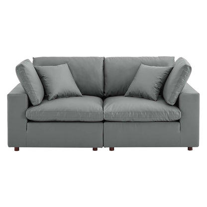 Commix Loveseat Sectional By HouseBean