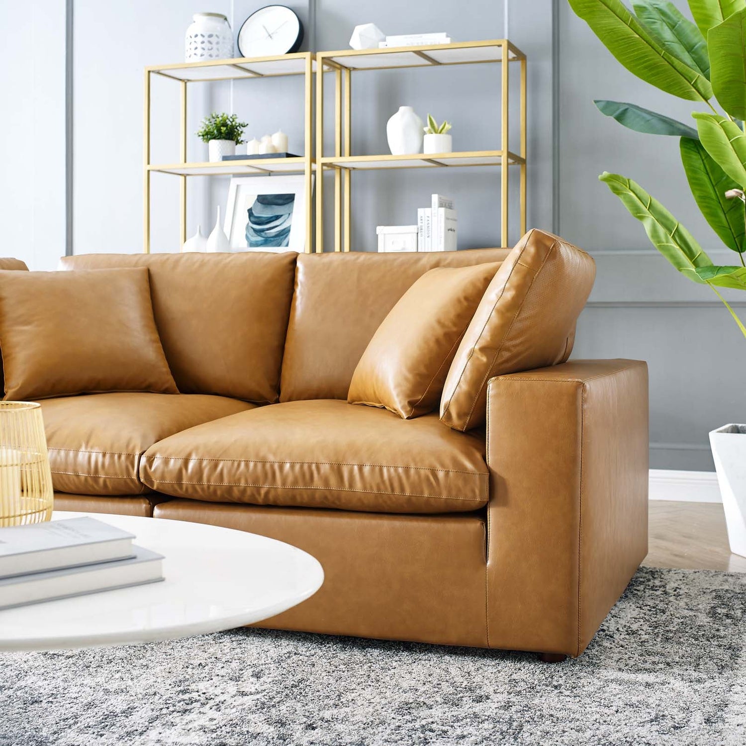 Commix Loveseat Sectional By HouseBean