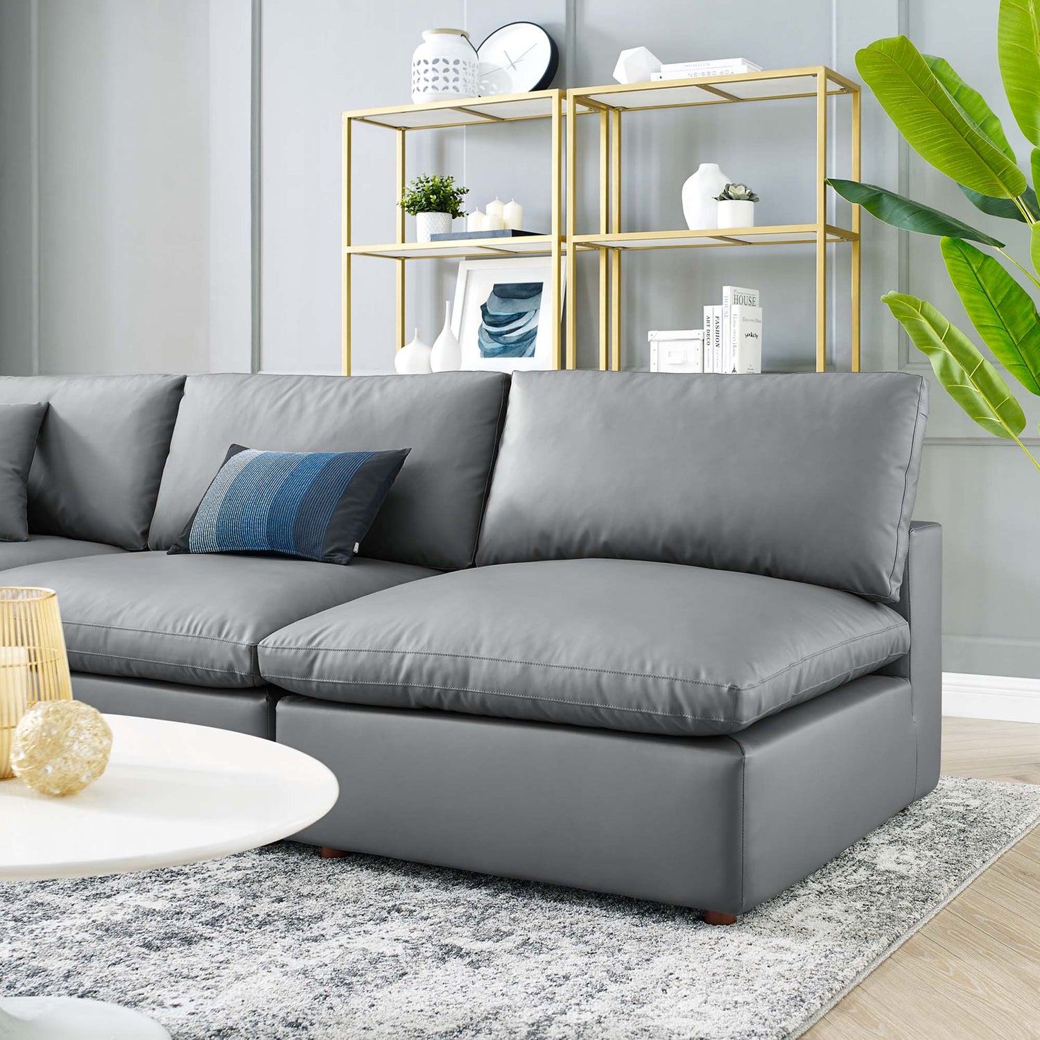 Commix Armless Corner Sectional by Modway