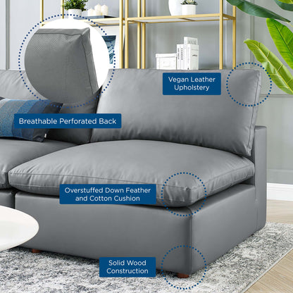 Commix Armless Corner Sectional by Modway