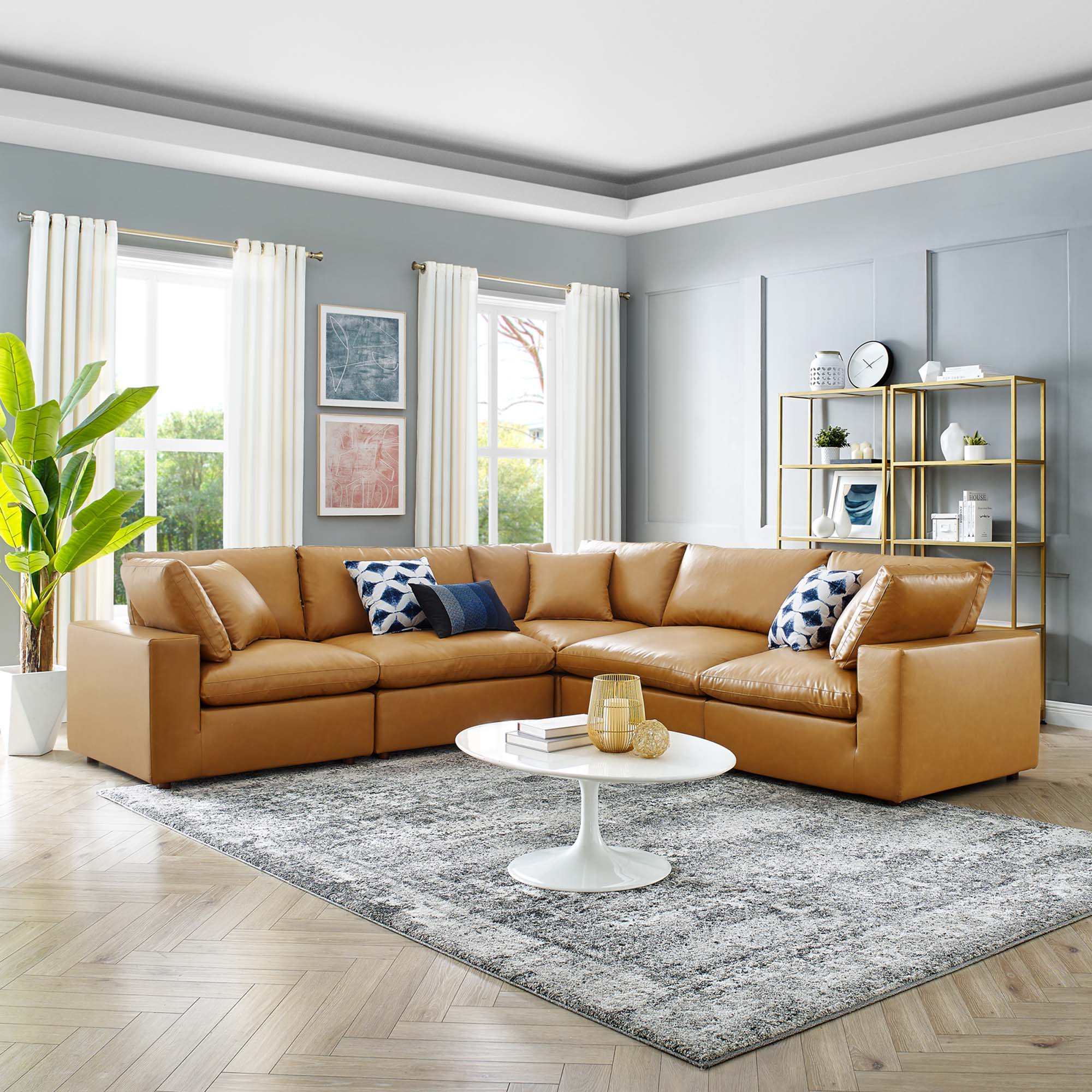 Commix Corner Sectional by Modway