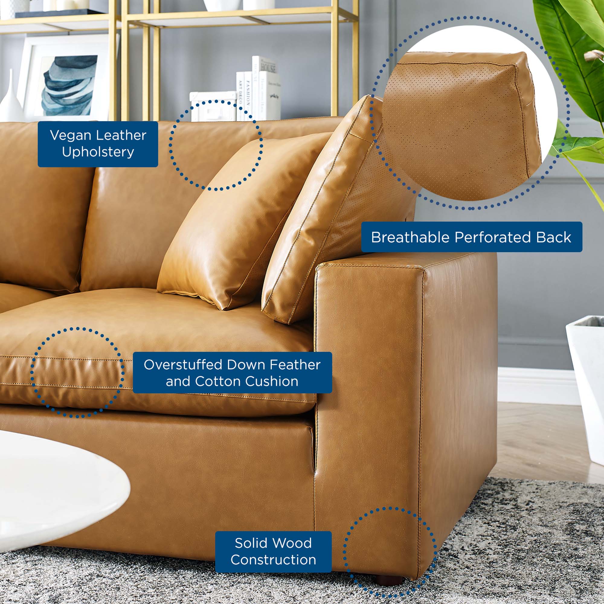 Commix Corner Sectional by Modway