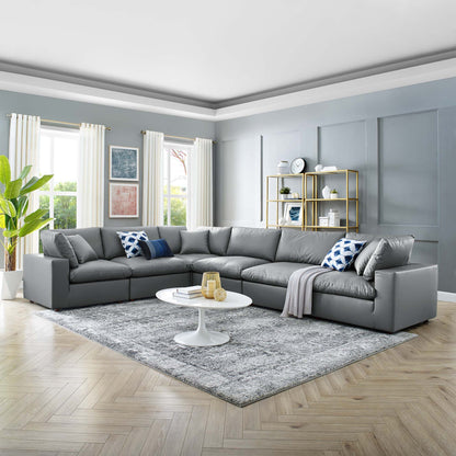 Commix Extra Large Corner Sectional by Modway