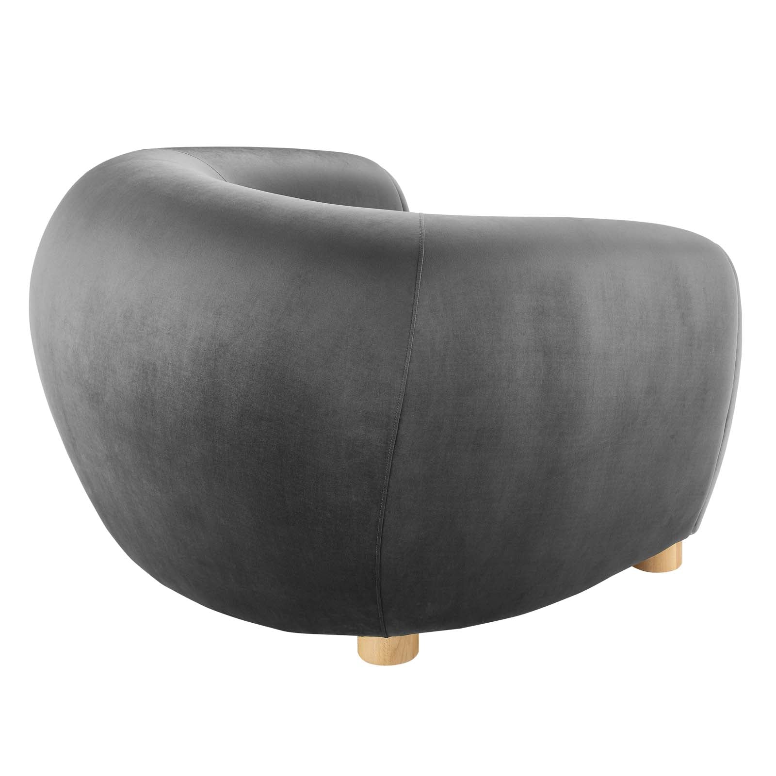 Abundant Performance Velvet Armchair By HouseBean