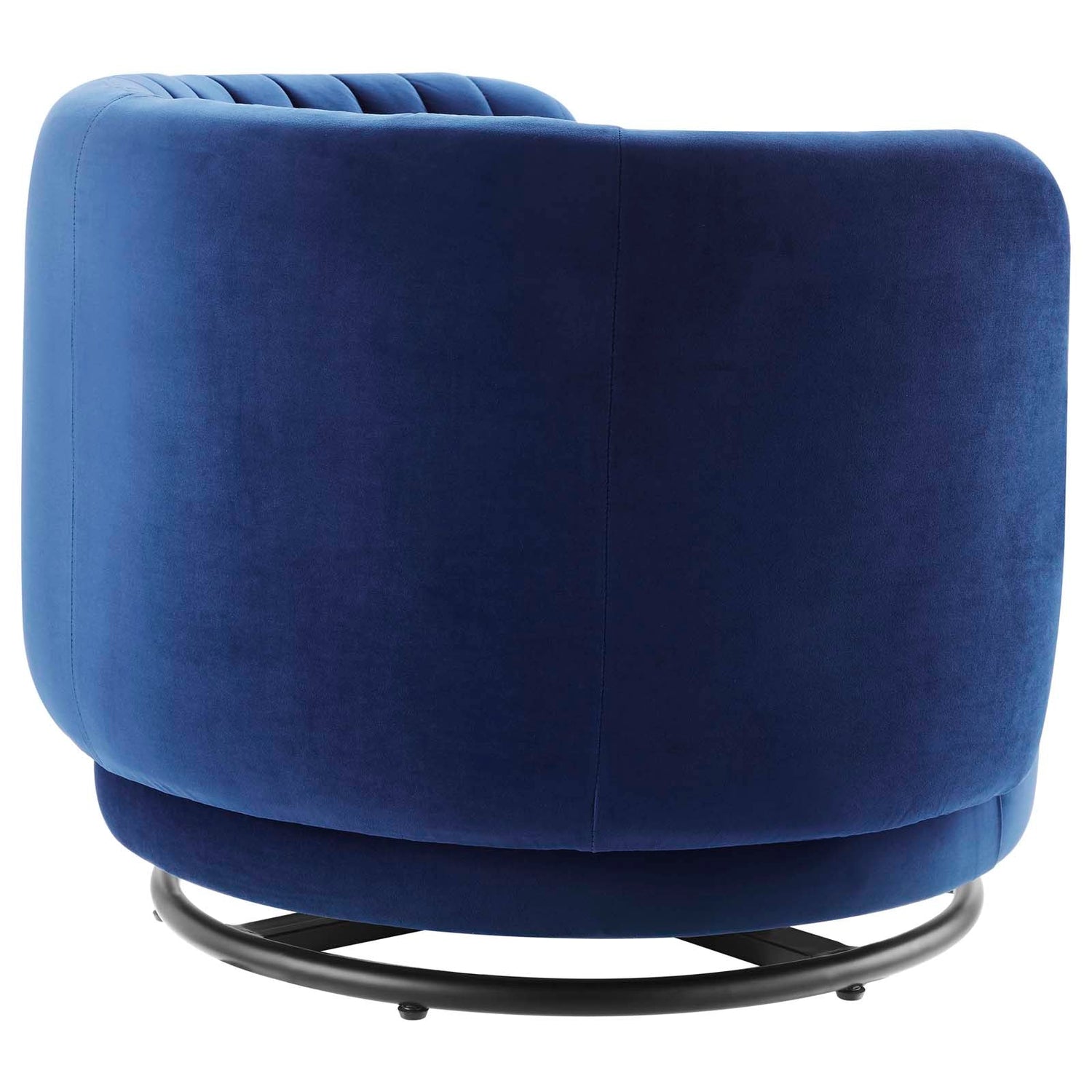 Embrace Tufted Performance Velvet Performance Velvet Swivel Chair By HouseBean