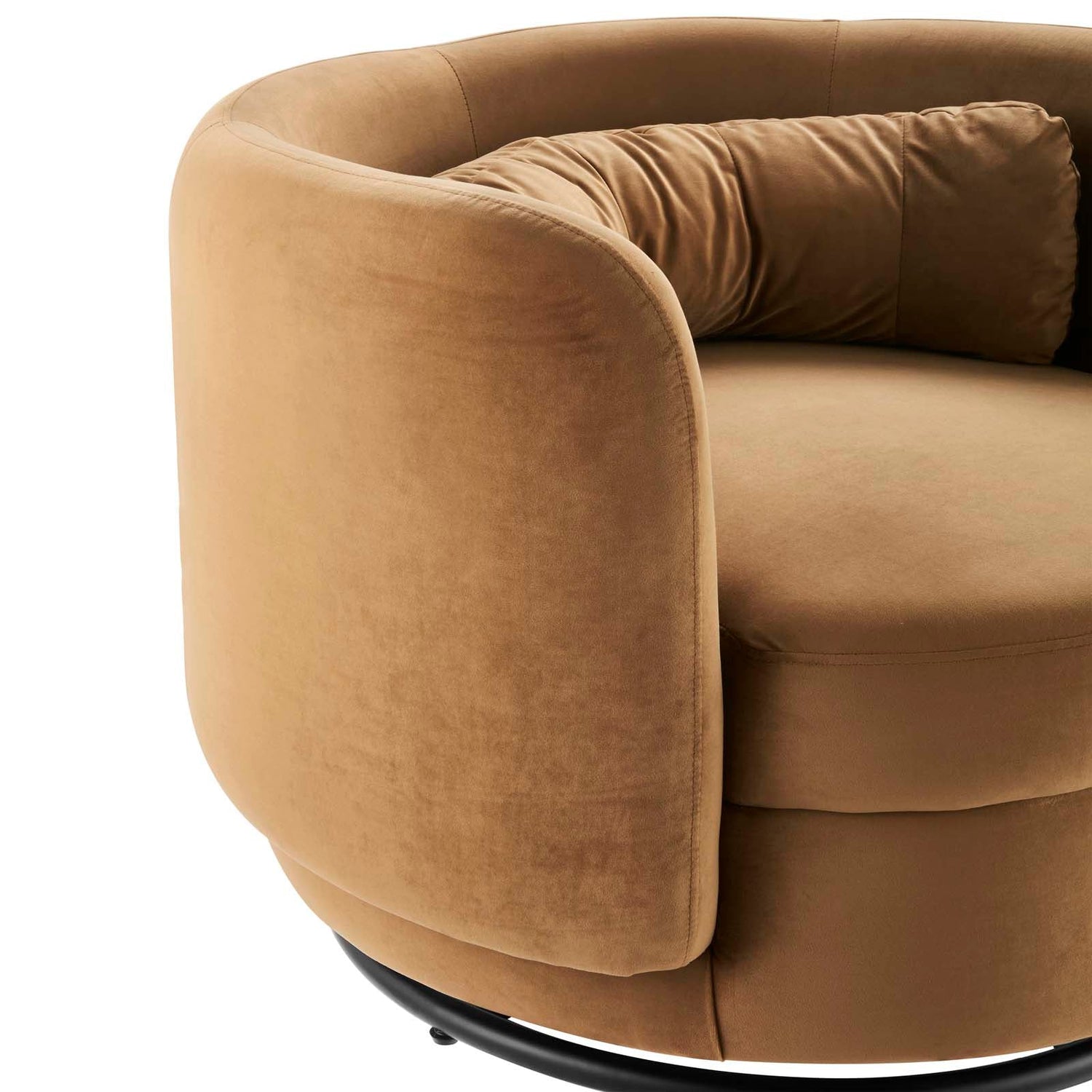 Relish Performance Velvet Performance Velvet Swivel Chair By HouseBean