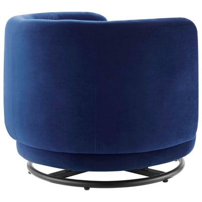 Relish Performance Velvet Performance Velvet Swivel Chair By HouseBean