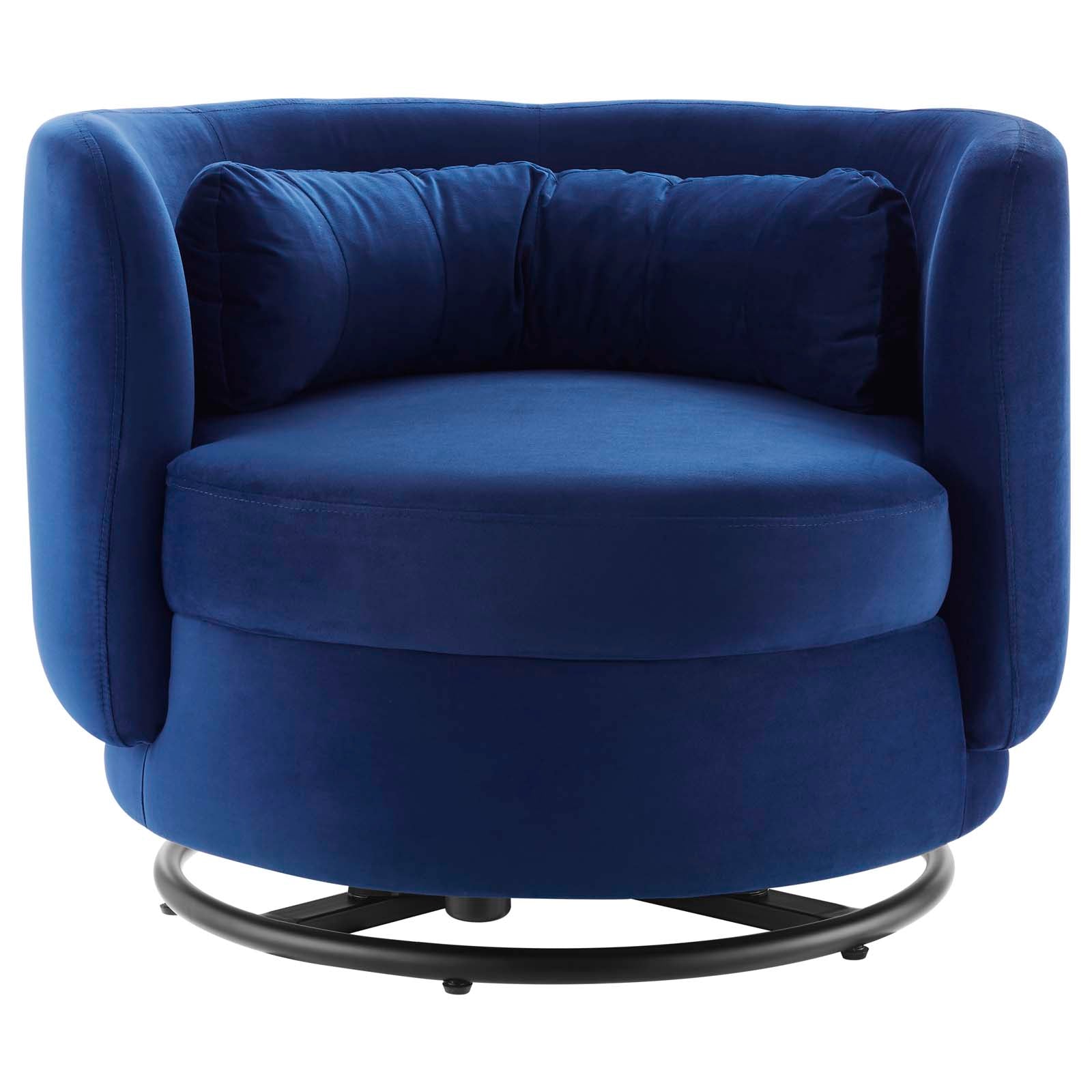 Relish Performance Velvet Performance Velvet Swivel Chair By HouseBean