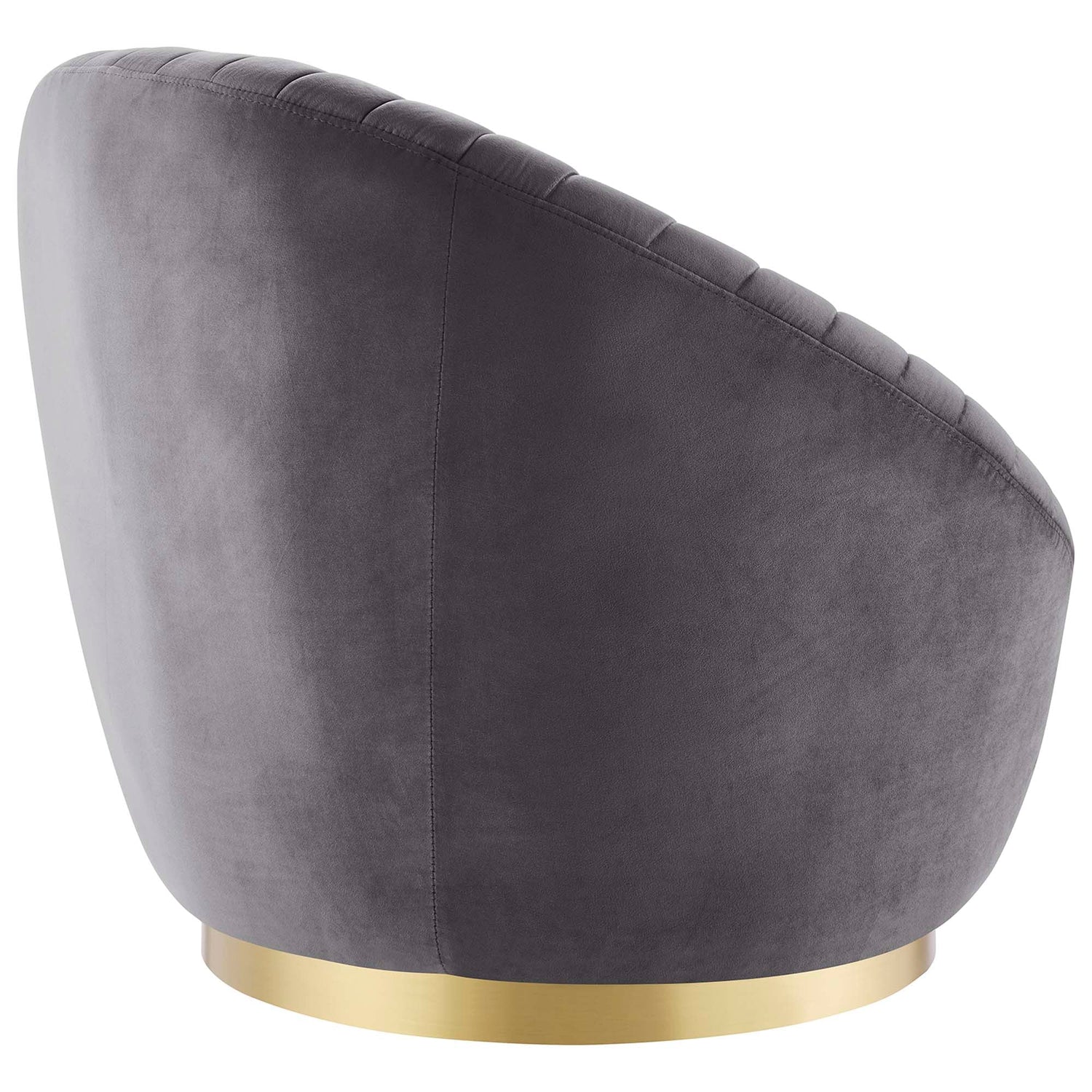 Whirr Tufted Performance Velvet Performance Velvet Swivel Chair by Modway