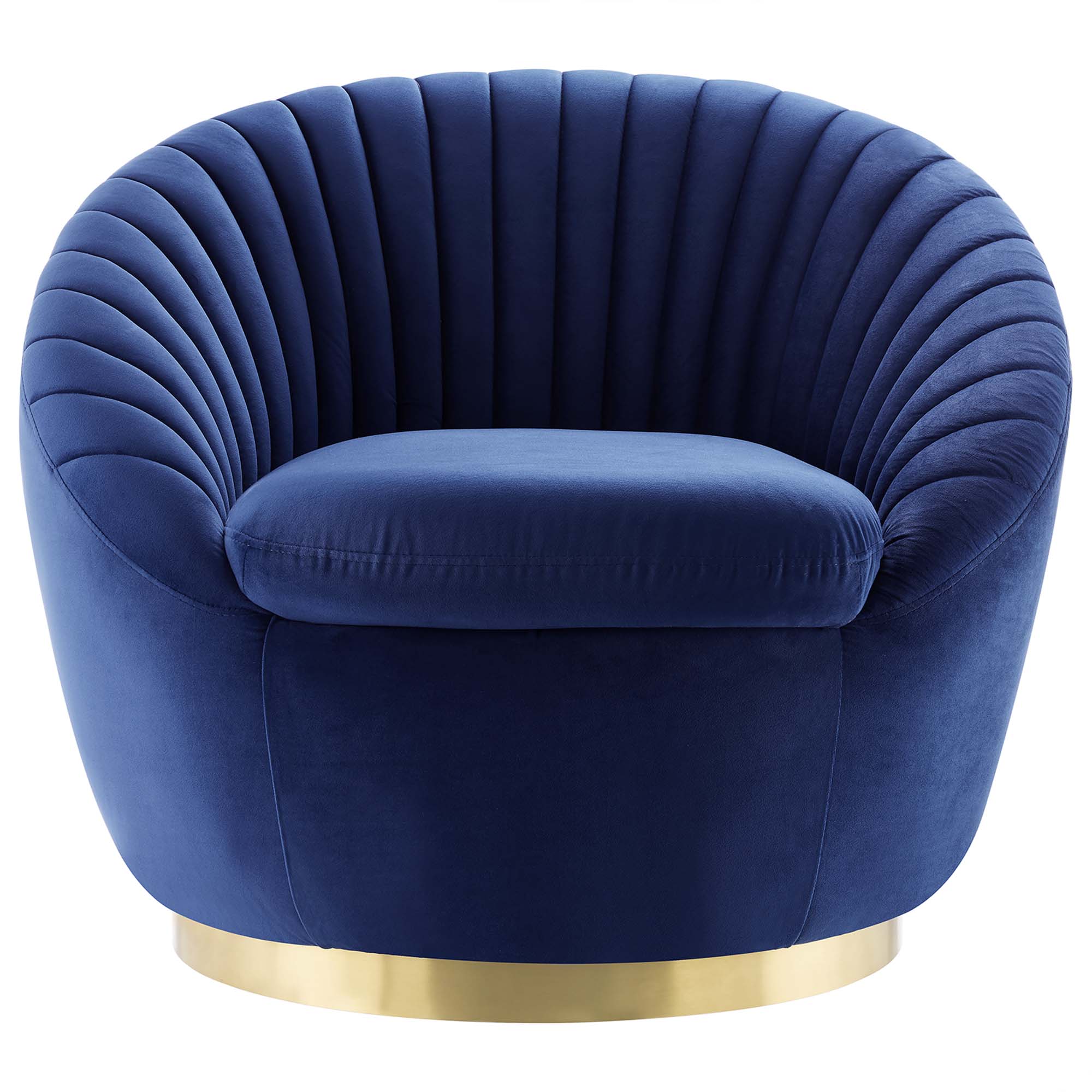 Whirr Tufted Performance Velvet Performance Velvet Swivel Chair by Modway