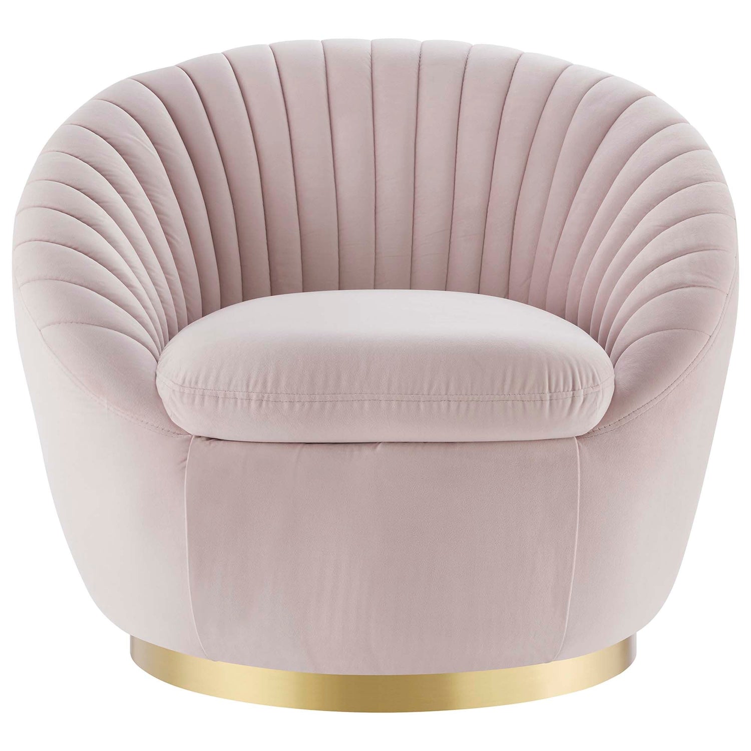 Whirr Tufted Performance Velvet Performance Velvet Swivel Chair by Modway