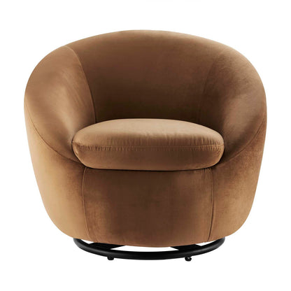 Buttercup Performance Velvet Performance Velvet Swivel Chair By HouseBean