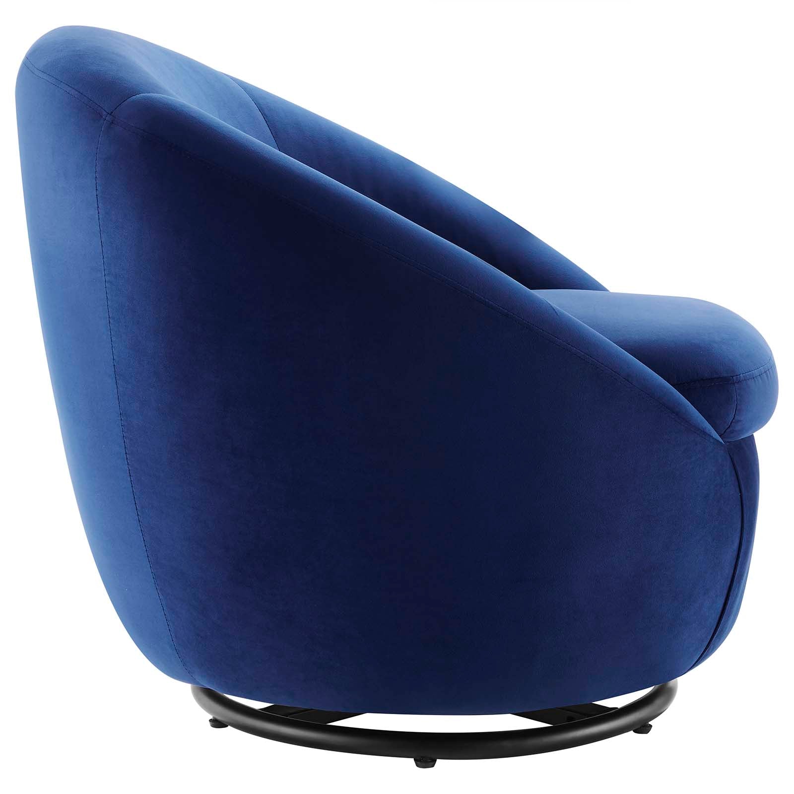 Buttercup Performance Velvet Performance Velvet Swivel Chair By HouseBean