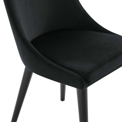 Viscount Performance Velvet Dining Chair By HouseBean