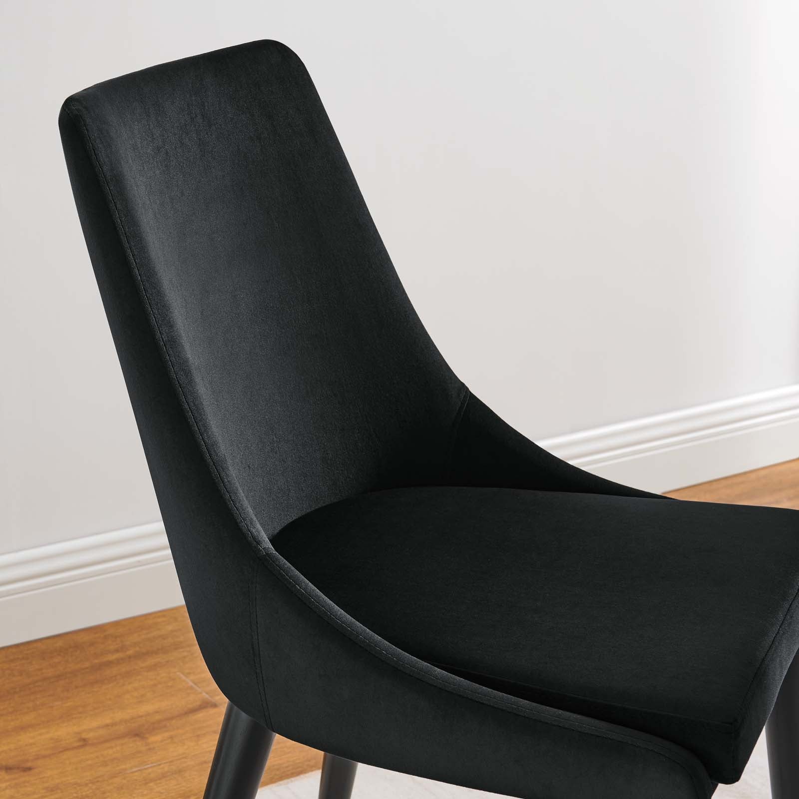 Viscount Performance Velvet Dining Chair By HouseBean