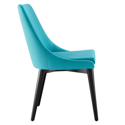 Viscount Performance Velvet Dining Chair By HouseBean