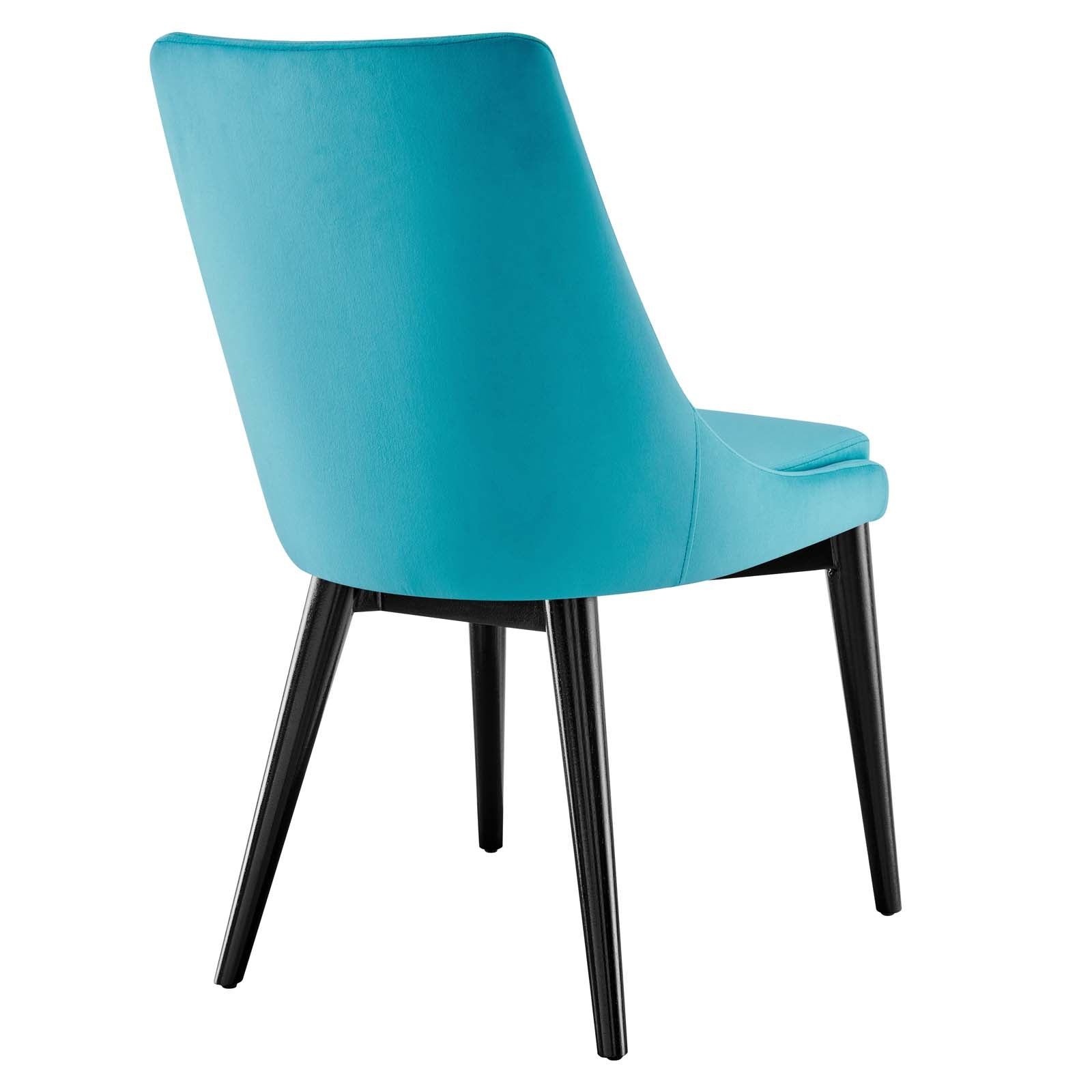 Viscount Performance Velvet Dining Chair By HouseBean